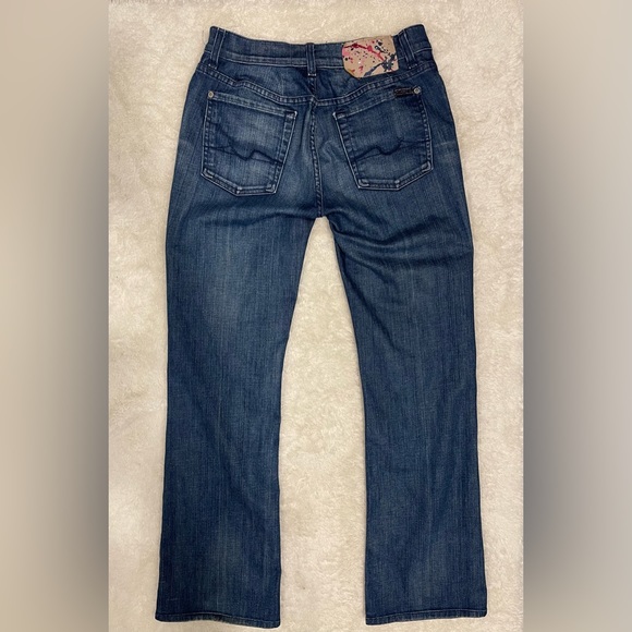 7 For All Mankind Jeans Size 29 Flare Leg - Picture 6 of 8